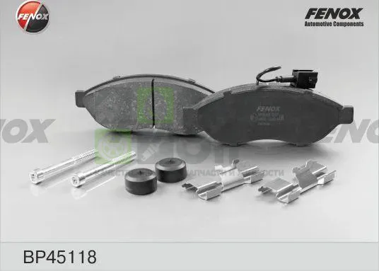 Тормозные колодки Fenox передние для Peugeot Boxer III 2006-2024. Артикул BP45118