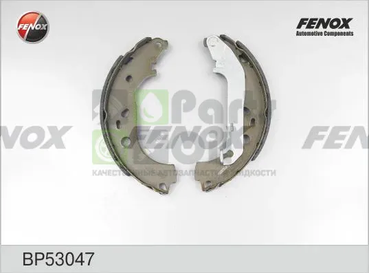 Тормозные колодки Fenox задние для Mazda 3 I BK 2003-2009. Артикул BP53047
