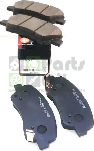 Тормозные колодки HSB передние для Kia Ceed II 2012-2018. Артикул HP0047