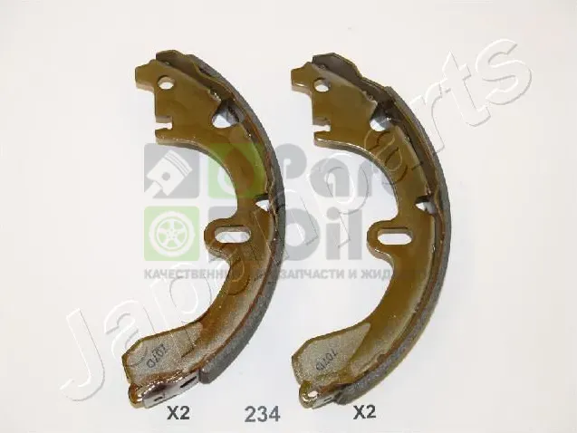 Тормозные колодки Japanparts задние для Toyota Celica V T180 1989-1993. Артикул GF-234AF