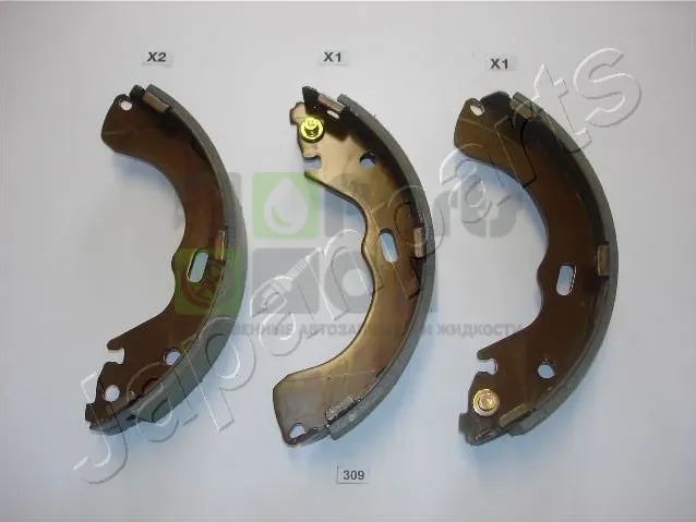 Тормозные колодки Japanparts задние для Mazda 626 V GF 1997-2002. Артикул GF-309AF