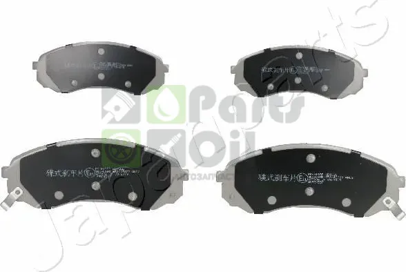 Тормозные колодки Japanparts передние для Hyundai H-1 II 2008-2024. Артикул PA-K19AF