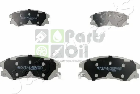 Тормозные колодки Japanparts передние для Opel Antara I 2006-2017. Артикул PA-W10AF