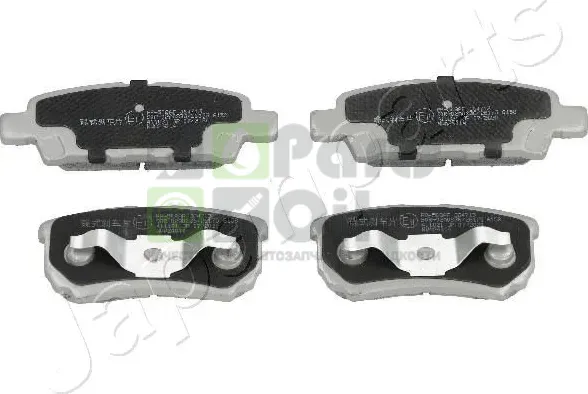 Тормозные колодки Japanparts задние для Mitsubishi Lancer X 2007-2017. Артикул PP-508AF