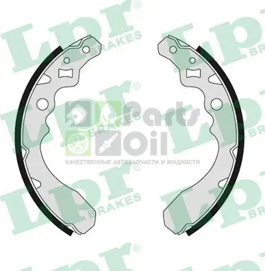 Тормозные колодки LPR задние для Daihatsu Move II 1998-2002. Артикул 05650