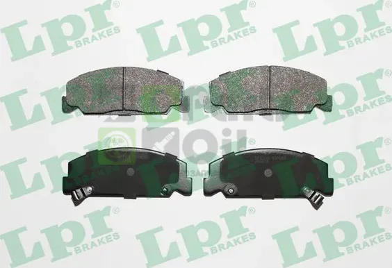 Тормозные колодки LPR передние для Honda Accord II 1984-1985. Артикул 05P083