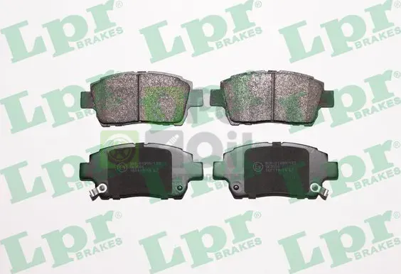 Тормозные колодки LPR передние для Toyota Corolla Verso I 2002-2004. Артикул 05P1003