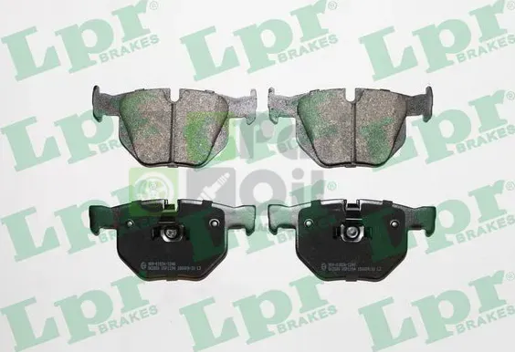 Тормозные колодки LPR задние для BMW 5 V E60E61 2003-2010. Артикул 05P1194