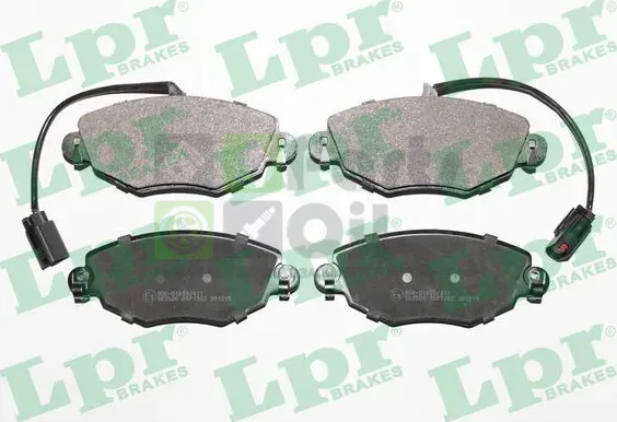 Тормозные колодки LPR передние для Ford Mondeo III 2000-2007. Артикул 05P1302