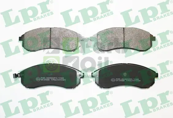 Тормозные колодки LPR передние для Mitsubishi L200 III 2001-2007. Артикул 05P1334