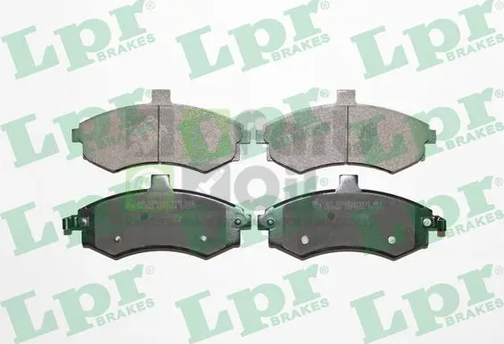 Тормозные колодки LPR передние для Hyundai Matrix I 2002-2008. Артикул 05P1374