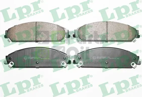 Тормозные колодки LPR передние для Chrysler 300C I 2004-2012. Артикул 05P1401