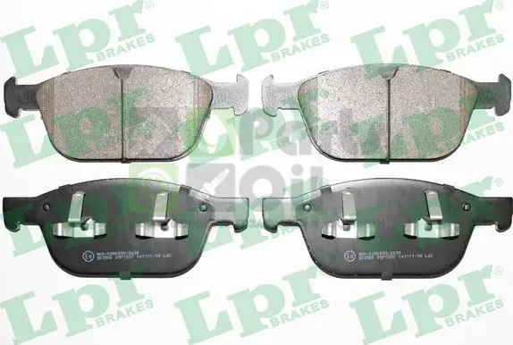 Тормозные колодки LPR передние для Volvo XC90 I 2002-2014. Артикул 05P1597