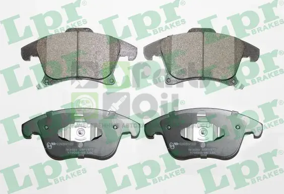 Тормозные колодки LPR передние для Ford Galaxy III 2015-2024. Артикул 05P1977