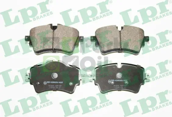 Тормозные колодки LPR передние для MINI Cabrio III F57 2014-2024. Артикул 05P1987