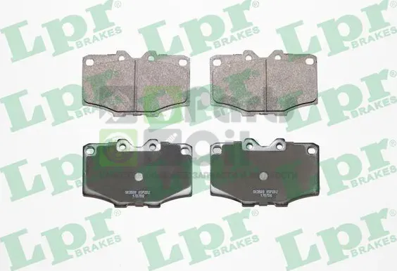 Тормозные колодки LPR передние для Toyota Hilux IV 1984-1988. Артикул 05P202