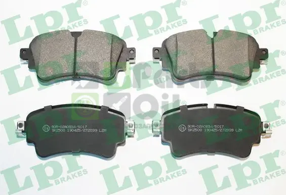 Тормозные колодки LPR задние для Audi S4 V B9 2016-2019. Артикул 05P2039