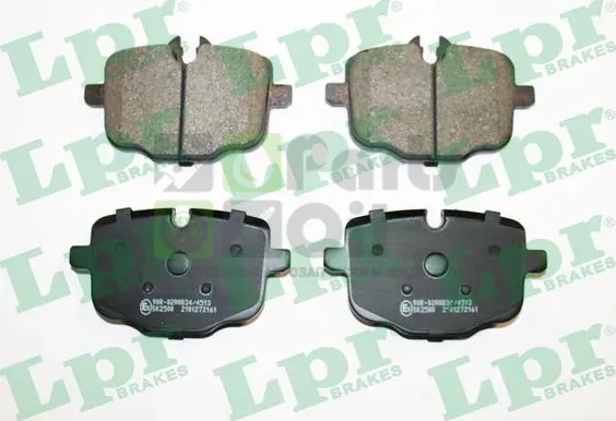 Тормозные колодки LPR задние для BMW X7 I G07 2019-2024. Артикул 05P2161