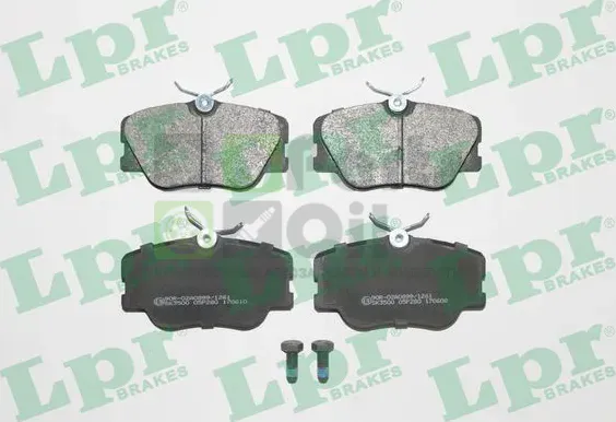 Тормозные колодки LPR передние для Mercedes-Benz S-Класс III W140 1993-1998. Артикул 05P280