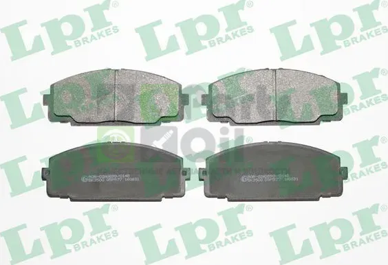 Тормозные колодки LPR передние для Toyota Dyna U300 &ndash; U400  2001-2011. Артикул 05P577