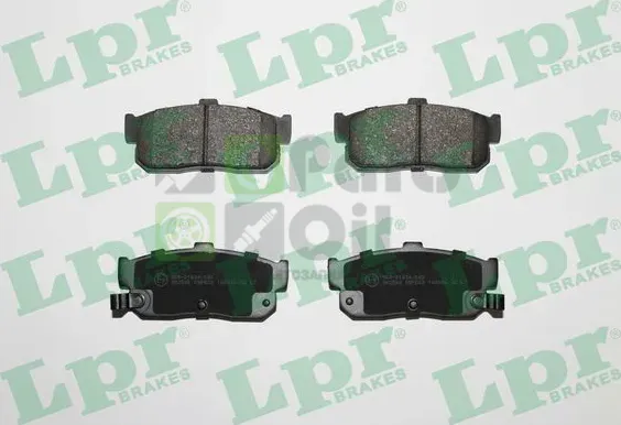 Тормозные колодки LPR задние для Nissan Maxima A33 2000-2003. Артикул 05P602