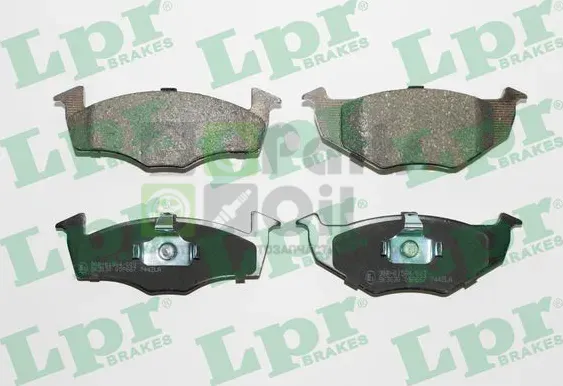 Тормозные колодки LPR передние для SEAT Ibiza III 2002-2009. Артикул 05P667