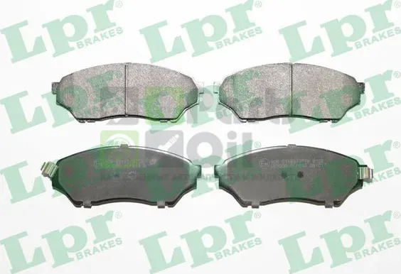 Тормозные колодки LPR передние для Kia Carens I 2000-2002. Артикул 05P809