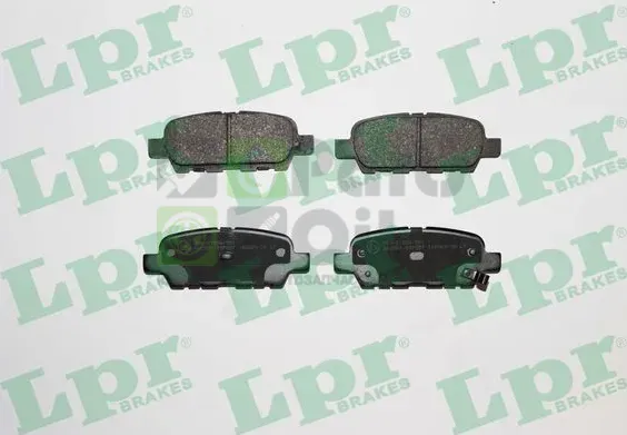 Тормозные колодки LPR задние для Nissan Qashqai I 2007-2013. Артикул 05P857