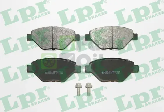 Тормозные колодки LPR передние для Renault Megane II 2002-2009. Артикул 05P910