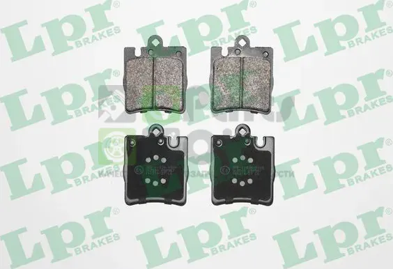 Тормозные колодки LPR задние для Mercedes-Benz C-Класс II W203, CL203 2000-2008. Артикул 05P957