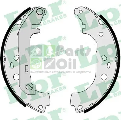 Тормозные колодки LPR задние для Ford Transit Connect I 2002-2013. Артикул 08550