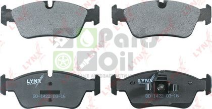 Тормозные колодки LYNXauto передние для BMW 3 V E90E91E92E93 2004-2011. Артикул BD-1422