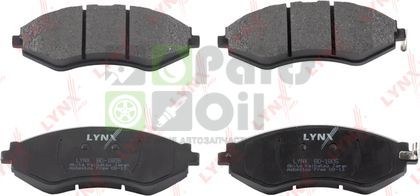 Тормозные колодки LYNXauto передние для Chevrolet Rezzo 2005-2009. Артикул BD-1805