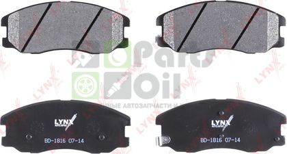 Тормозные колодки LYNXauto передние для Chevrolet Equinox I 2003-2009. Артикул BD-1816