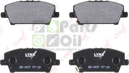 Тормозные колодки LYNXauto передние для Honda Civic VIII 2005-2012. Артикул BD-3427