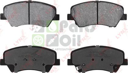 Тормозные колодки LYNXauto передние для Hyundai Elantra V MD 2010-2016. Артикул BD-3630