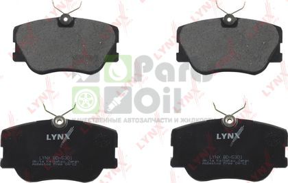 Тормозные колодки LYNXauto передние для Mercedes-Benz 190 W201 1984-1991. Артикул BD-5301
