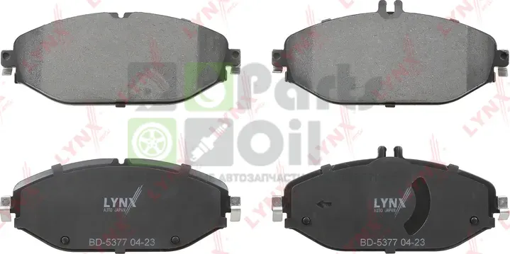 Тормозные колодки LYNXauto передние для Mercedes-Benz E-Класс V W213, S213, C238 2016-2024. Артикул BD-5377