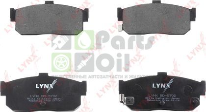 Тормозные колодки LYNXauto задние для Nissan Almera N16 2000-2006. Артикул BD-5702