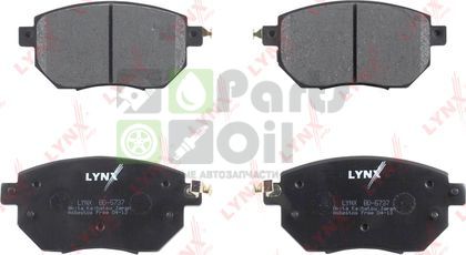 Тормозные колодки LYNXauto передние для Infiniti G III 2004-2007. Артикул BD-5737