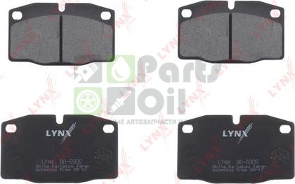 Тормозные колодки LYNXauto передние для Opel Omega A 1986-1989. Артикул BD-5905