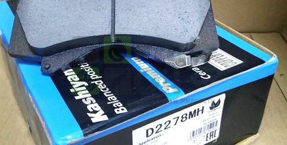 Тормозные колодки MK Kashiyama передние для Toyota Sequoia II 2007-2024. Артикул D2278MH