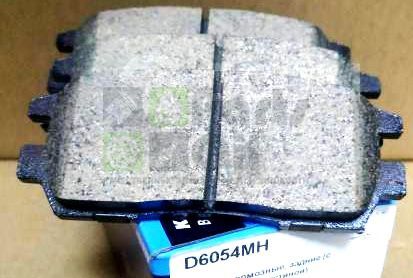 Тормозные колодки MK Kashiyama задние для Mitsubishi Sigma 1990-1996. Артикул D6054MH