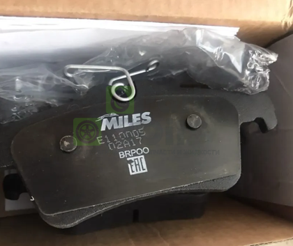 Тормозные колодки Miles Semi-Metallic задние для Volvo C30 I 2006-2012. Артикул E110005