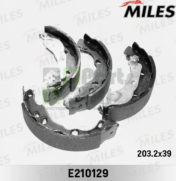 Тормозные колодки Miles задние для Hyundai Matrix I 2001-2010. Артикул E210129