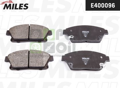 Тормозные колодки Miles Low-Metallic передние для Chevrolet Cruze II 2012-2024. Артикул E400096