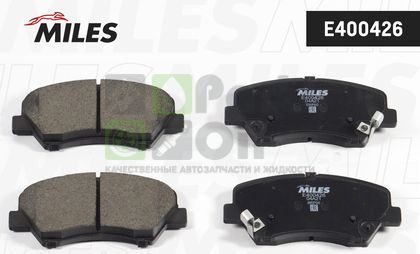 Тормозные колодки Miles Low-Metallic передние для Kia Ceed III 2018-2024. Артикул E400426