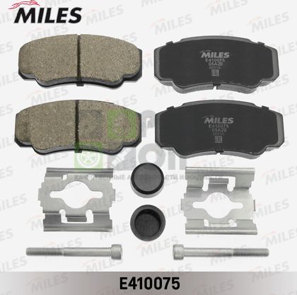 Тормозные колодки Miles Low-Metallic задние для Citroen Jumper I 1994-2006. Артикул E410075