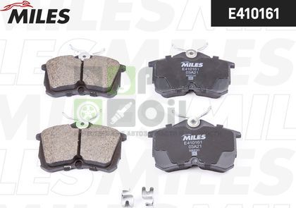 Тормозные колодки Miles Low-Metallic задние для Honda Accord VII 2003-2008. Артикул E410161