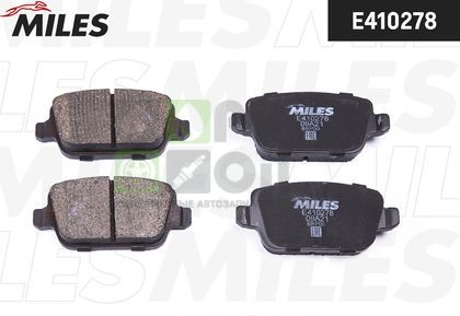 Тормозные колодки Miles Low-Metallic задние для Land Rover Freelander II 2006-2014. Артикул E410278